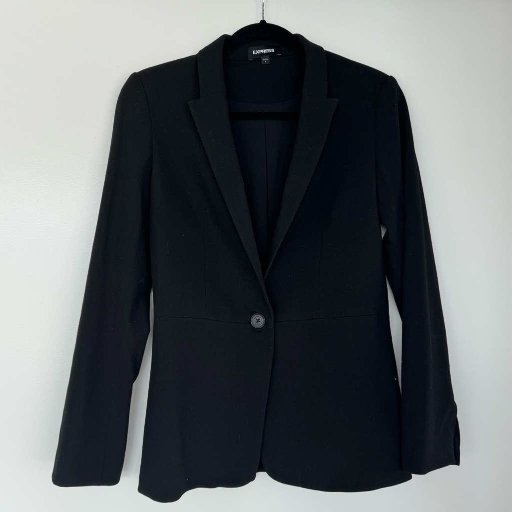 Express One Button Blazer
